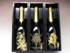 Evangelion sparkling wine