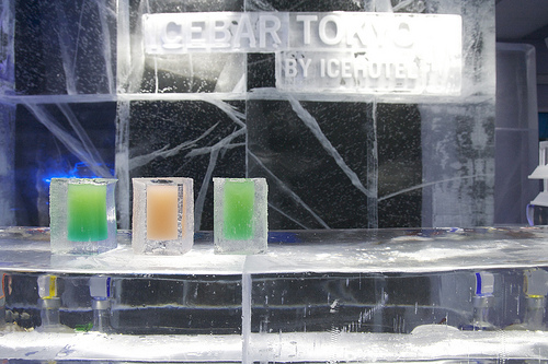 ice bar in Tokyo