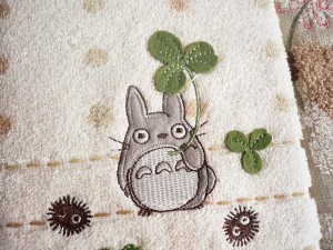 totoro towel set