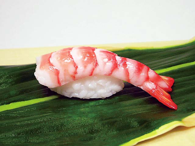 Fridge magnet lobster sushi