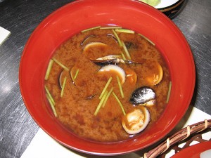 Japanese miso soup