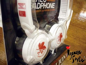 Evangelion headphone nerv white