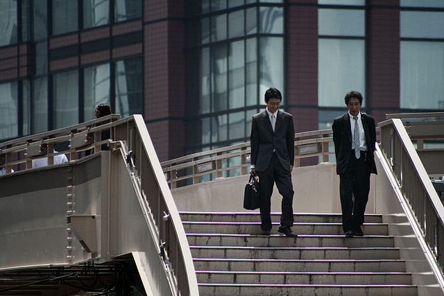 Japanese businessmen