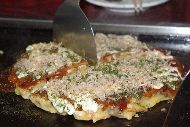 Japanese okonomiyaki