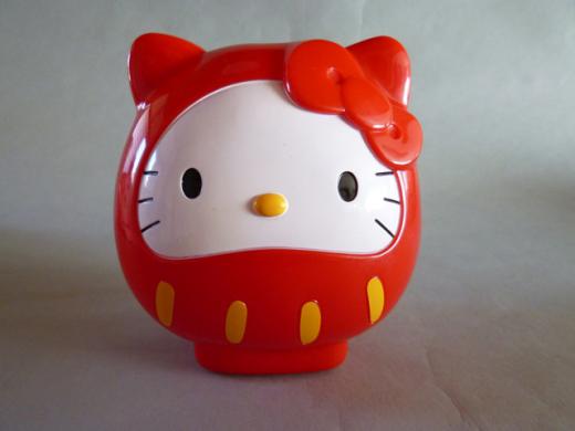 hello kitty bento lunch box daruma red
