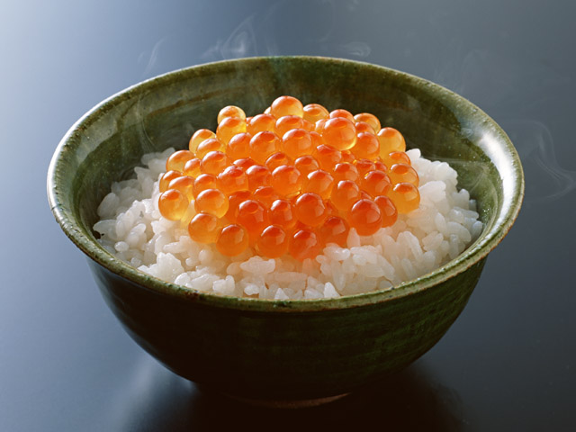 japanese ikura bowl