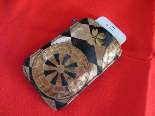 kimono fabric handmade iphone case