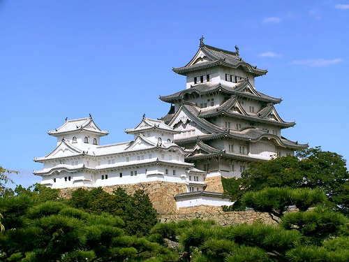 Himeji Castle. "pictinas" some rights reserved. flickr