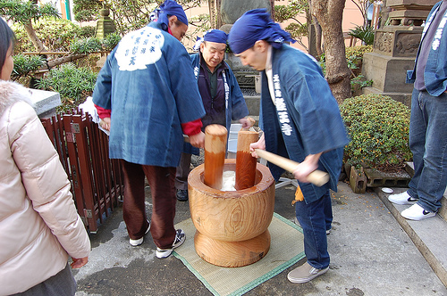 Japanese rice cake