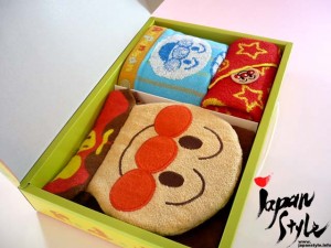 anpanman towel set