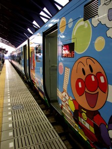 Anpanman On a Train. "amk713" some rights reserved. flickr