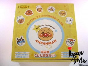 anpanman tableware set