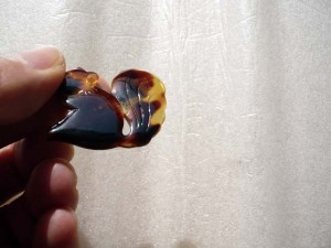 japanese tortoise shell brooch