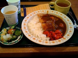 Curry on Katsu and Rice. "4563_pic" some rights reserved. flickr