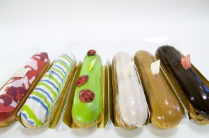 Eclairs from Fauchon in the Depachika of Takashimaya. "yuichi.sakuraba" some rights reserved. flickr