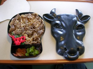 Ekiben (BENTO) with Matsusaka beef. "tataquax" some rights reserved. flickr