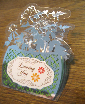 flower card