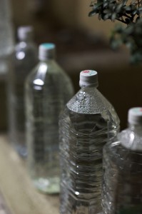 plastic bottles