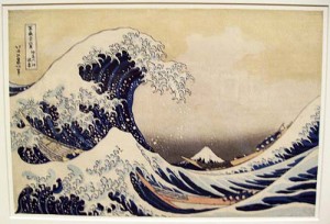 The Great Wave off Kanagawa. "peterjr1961" some rights reserved. flickr