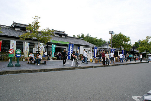 service area in Japan