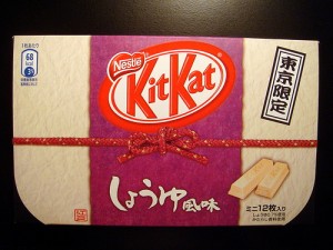 Soy Sauce KitKat. "DazedEffect" some rights reserved. flickr