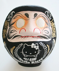 kitty_daruma_black