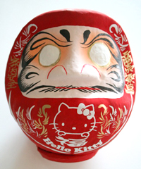 kitty_daruma_red