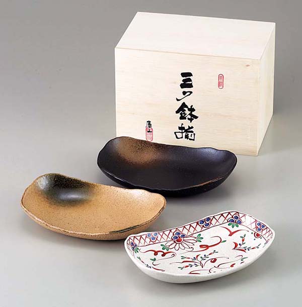 Mino-yaki ceramic plate