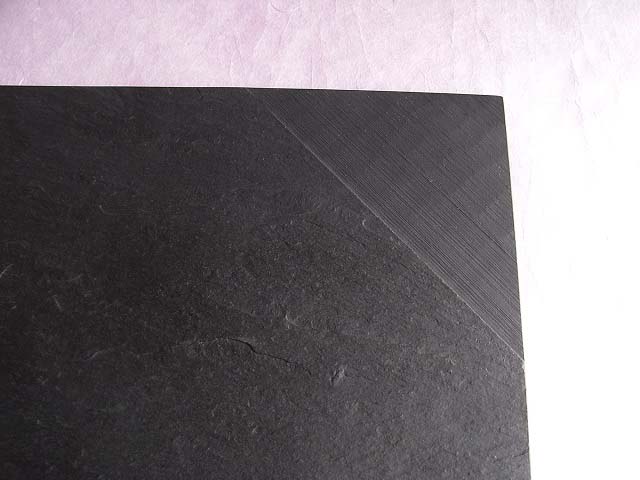 japanese plate made of ink stone