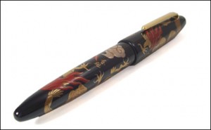 japanese makie fountain pen dragon