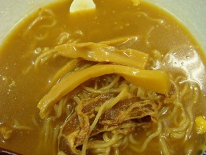 Canned Miso flavored Ramen (put in a dish). "icoro.photos" some rights reserved. flickr
