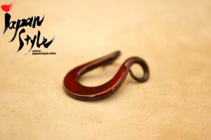 reddish iron pendant