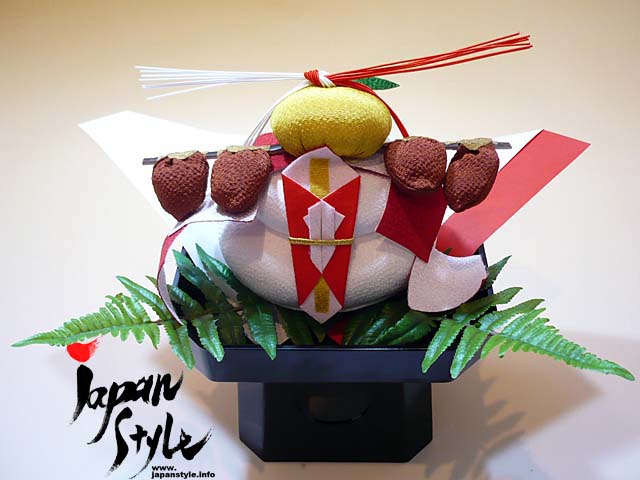 kagami mochi decoration