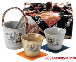 Japanese sake cup