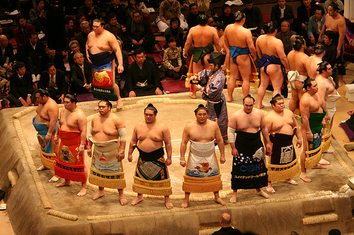 Sumo Ritual. "Mori Chan" some rights reserved. flickr