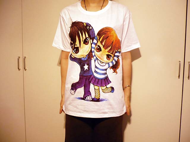 cute manga t-shirts T1304