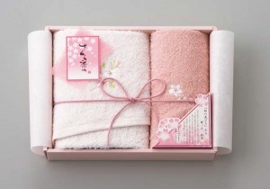 towel set sakura