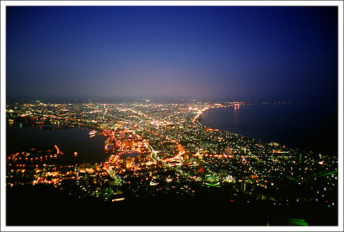 view from Hakodate