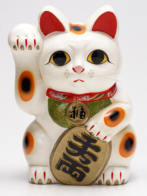 maneki neko stuffed animal