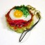 Kawaii! Japanese OKONOMIYAKI Cell phone Strap