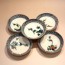 Japanese KUTANI ware Plate Set, made in Japan