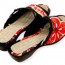 Japanese Traditional Straw mat Healthy Sandal, High-heeled