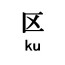 What’s the proper word for “Ku” in English?