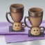 Kawaii! Japan HANIWA Design Pair Cups!