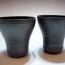 Japanese IGA ware Pottery Beer Cups