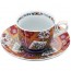 Japanese ARITA ware Coffee Cup Set, imari