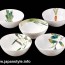 Japanese NORITAKE Porcelain Bowl Set