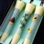 Japanese Candle Stick Set yacht firefly handmade Japan