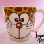 Japanese Doraemon Mug Cup giraffe