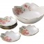 Japanese Sakura Design Plate Set chinaware